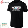 WNDRR Disrupt the Game equipment co sticker logos shirt