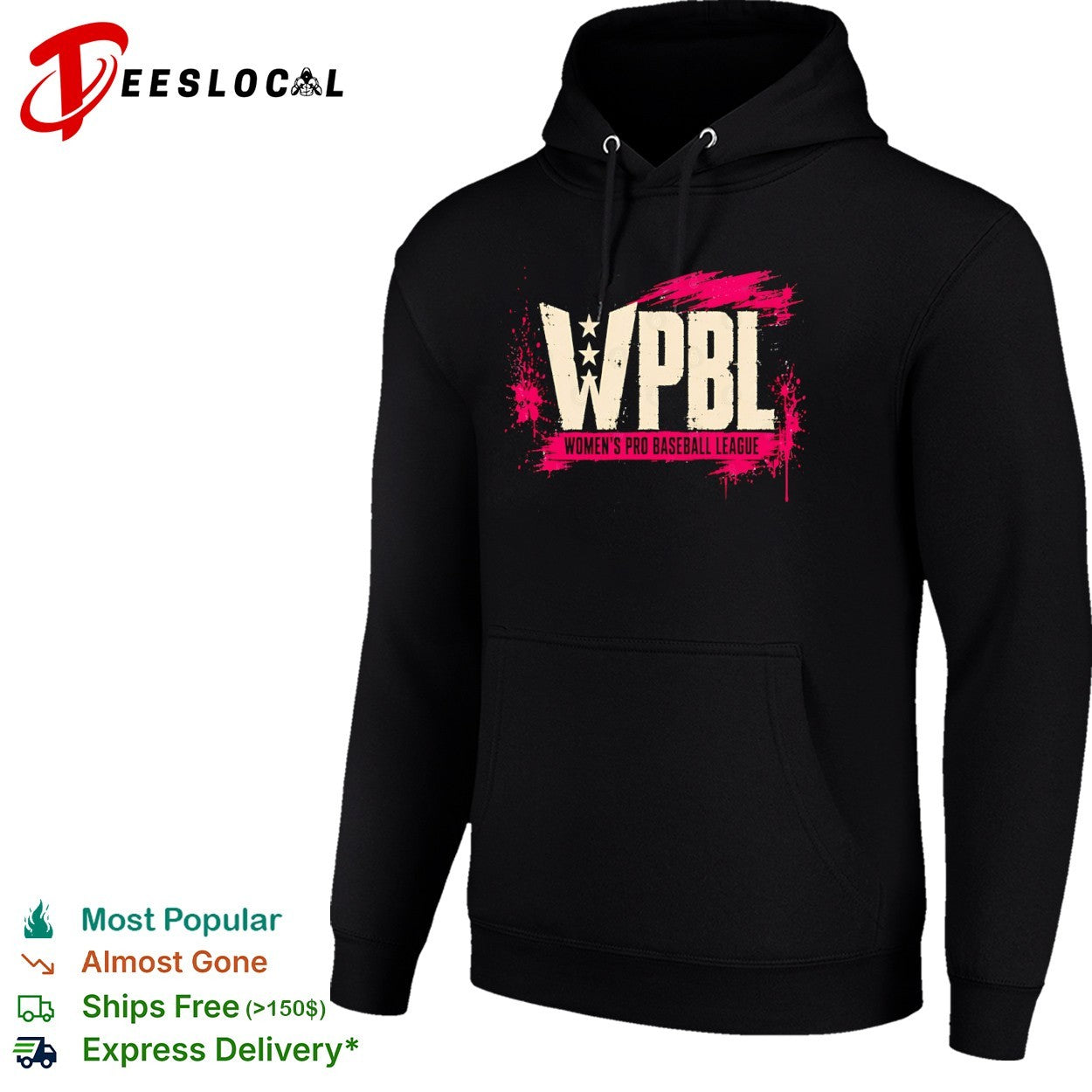 WPBL Women’s Pro Baseball League Logo shirt