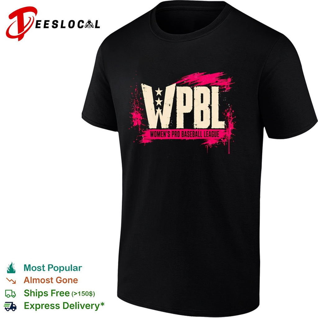 WPBL Women’s Pro Baseball League Logo shirt