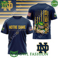 Notre Dame Fighting Irish Here Come The Irish 3D t Shirt
