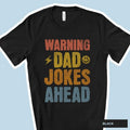 Warning Dad Jokes Ahead Shirt