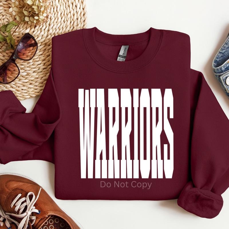Warriors Screen Print Transfer T-Shirts, Hoodie, Sweatshirt | RetroVerseTees.com