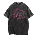Washed - effect Western - TNF Farewell Tee: Celebrate TNF Spirit FOG TNF Rodeo with WB shield "Last Rodeo" Design Pocket...