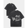Washed Cotton Front Gunpla brand Back Double-sided Printed Round Neck T-shirt, Street Trend T-shirt, Pure Cotton 100%,...