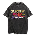 Washed Lightsaber brand - Shirt with Retro - inspired "Soul Train" Design: Disco