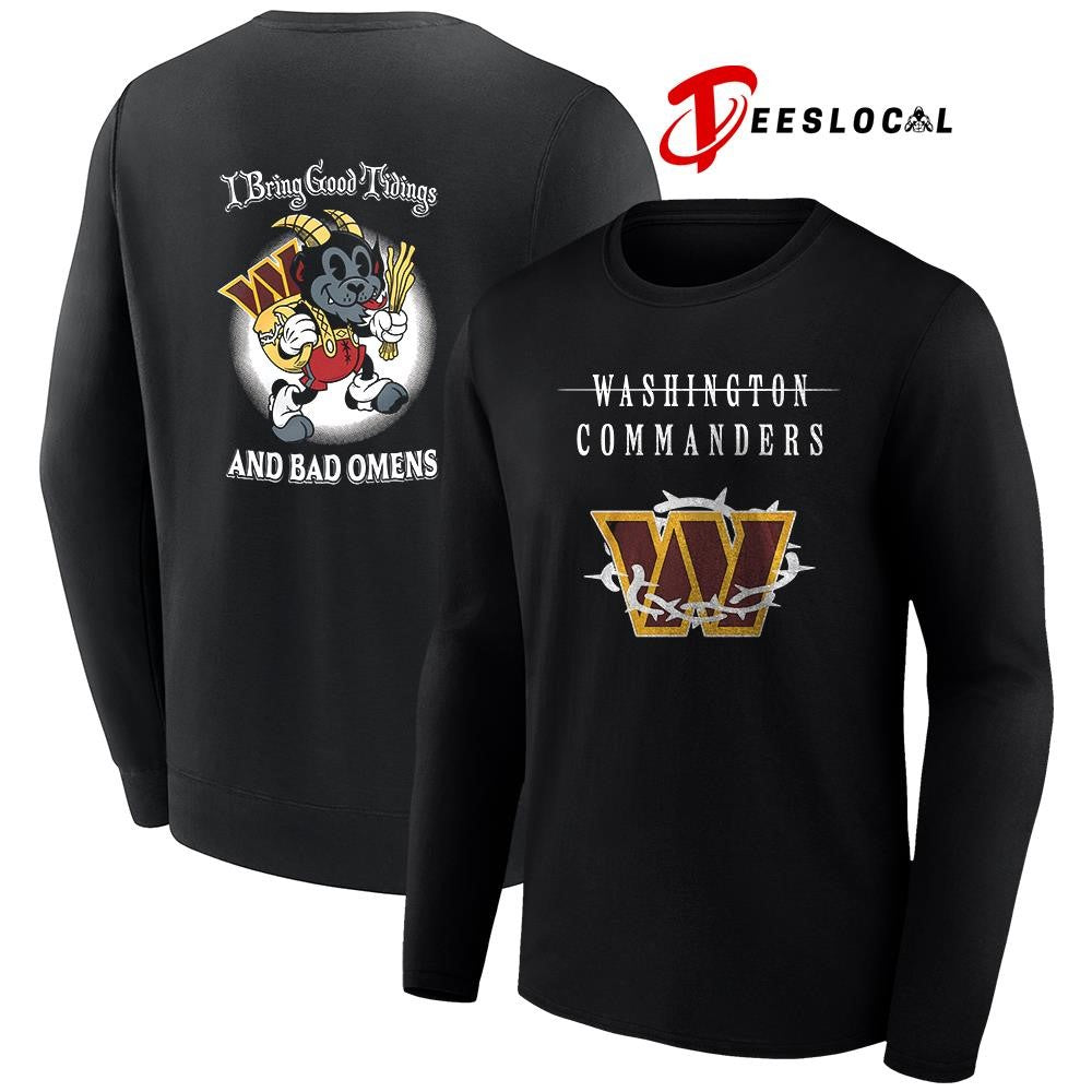 Washington Commanders x Bad Omens I bring good tidings shirt