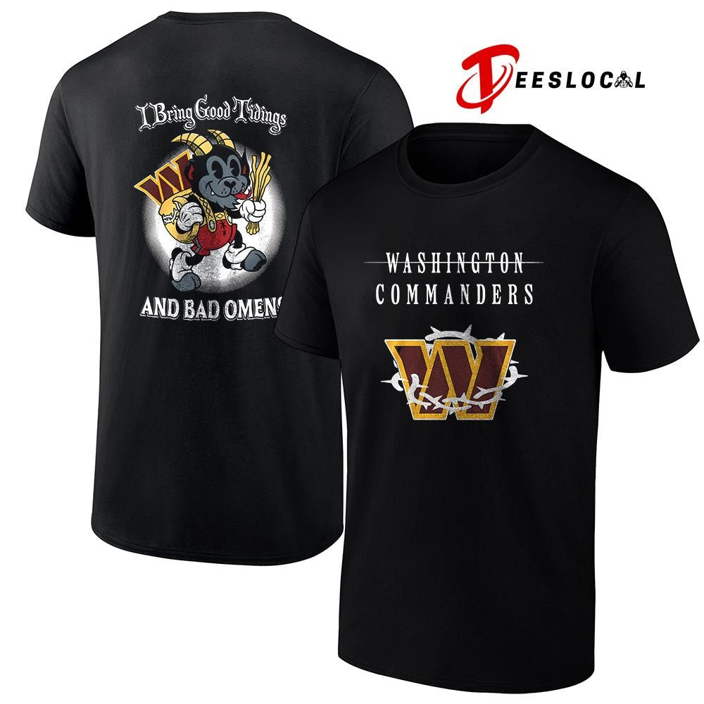 Washington Commanders x Bad Omens I bring good tidings shirt