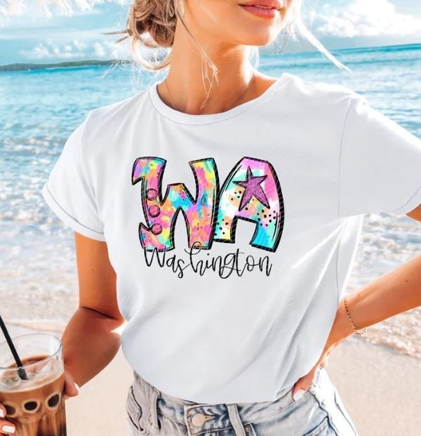 Washington Neon Splash DTF Transfers - THIS IS NOT A SHIRT Hoodie, Sweatshirt | RetroVerseTees.com