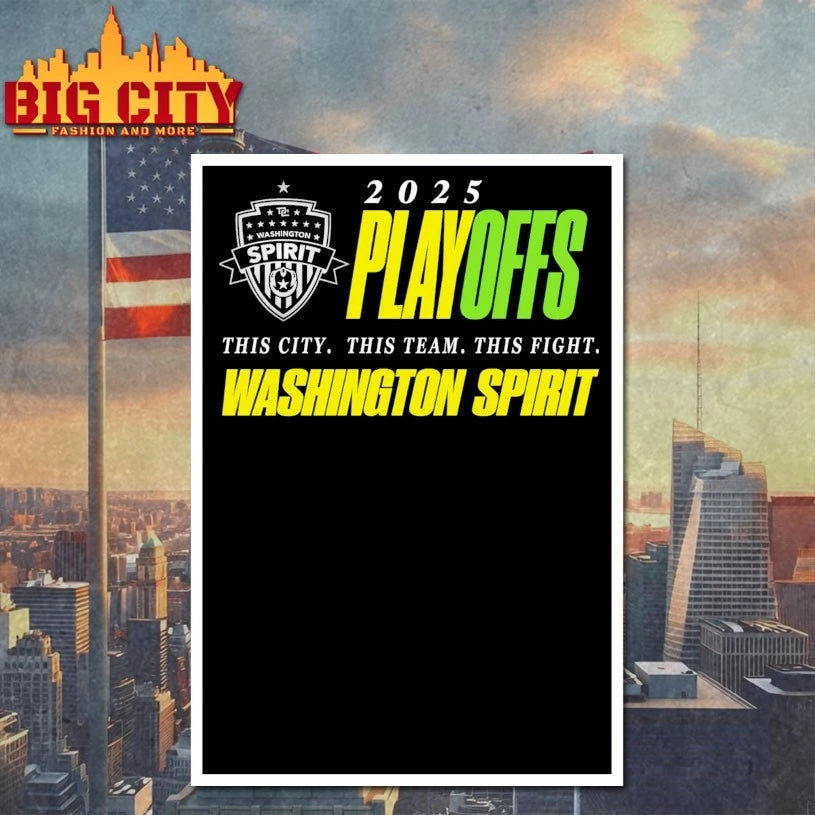 Washington Spirit 2025 Playoffs This city This Team This Fight logo shirt