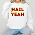 Washington Sweatshirt, Football Team Fan Apparel Hail Yeah Sweatshirt T-Shirts, Hoodie | RetroVerseTees.com