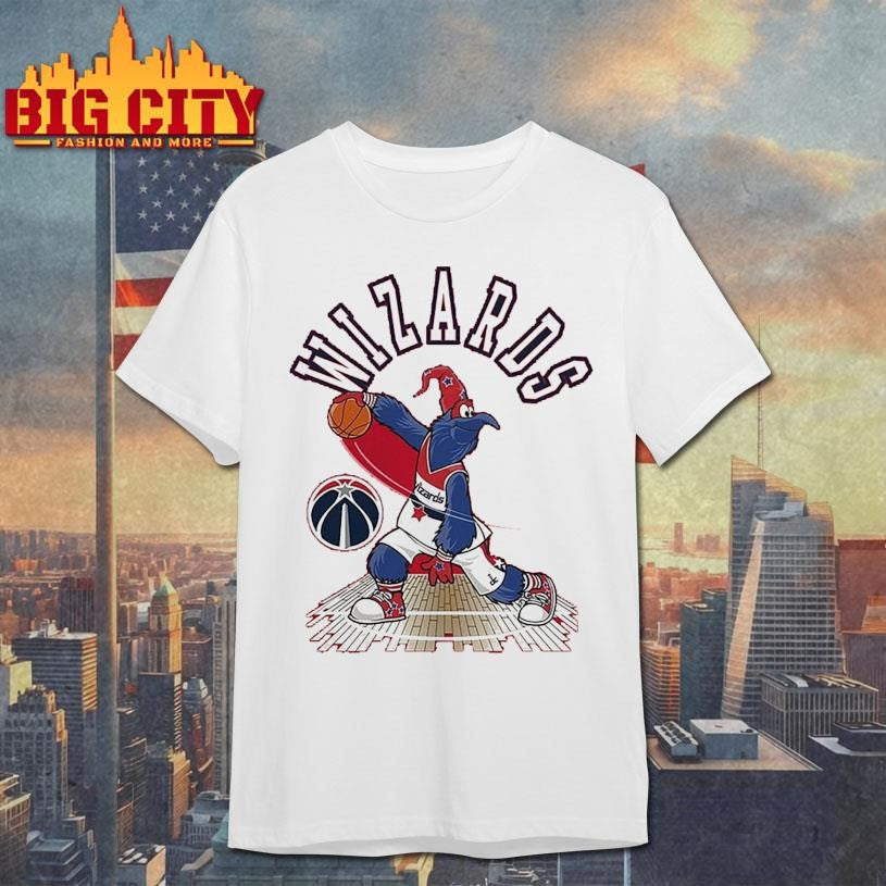 Washington Wizards Mascot On Court 2025 shirt