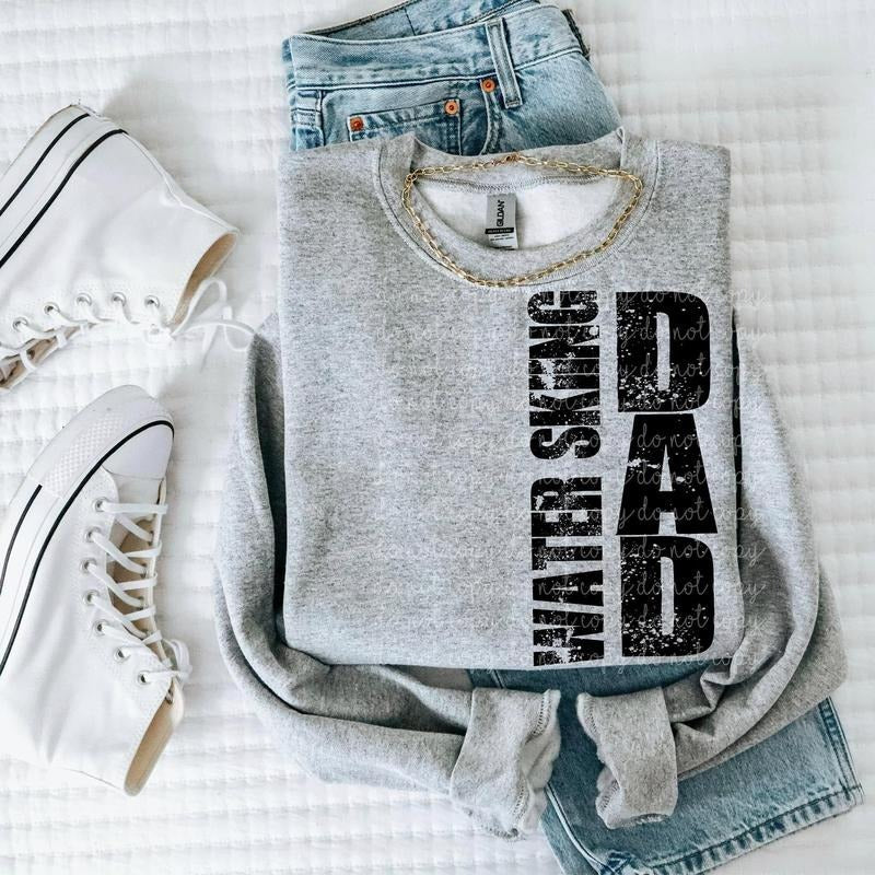 Water Skiing Dad DTF Transfers - THIS IS NOT A SHIRT Hoodie, Sweatshirt | RetroVerseTees.com