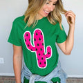 Watermelon Cactus Graphic Tee Hoodie, Sweatshirt | RetroVerseTees.com