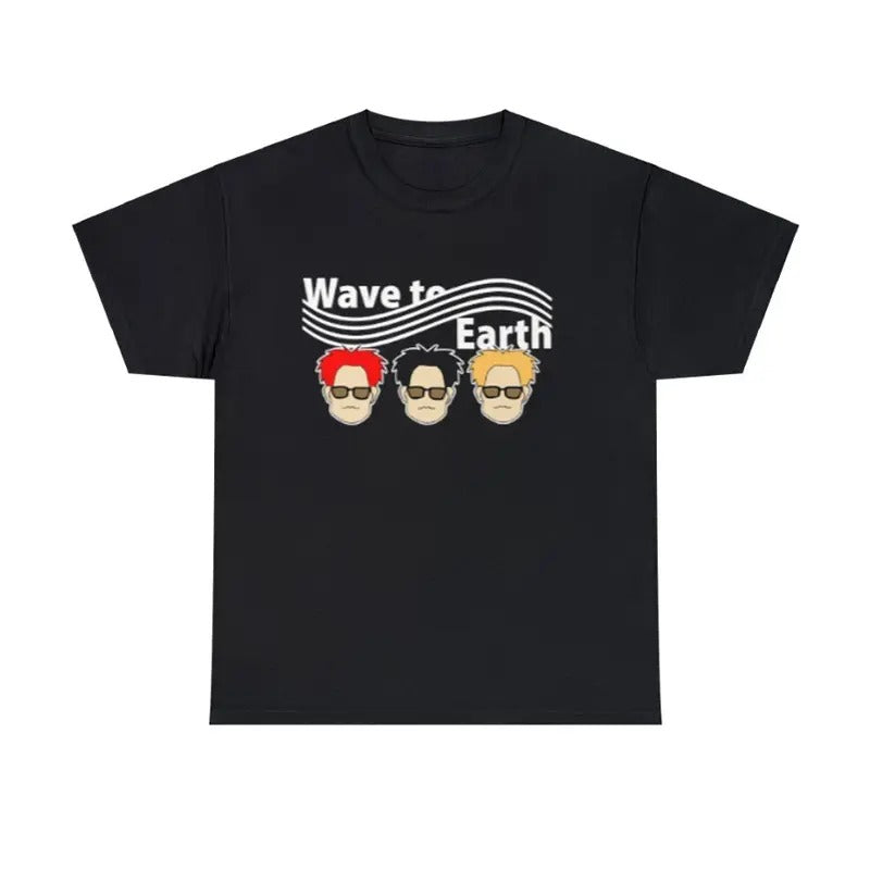 Wave To Earth T-Shirt, Wave Earth Shirt Trip Gift Menswear Top Hoodie, Sweatshirt | RetroVerseTees.com