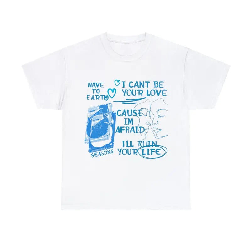 Wave to Earth Nature Lover T-Shirt Sustainable Ocean Graphic Tee Hoodie, Sweatshirt | RetroVerseTees.com