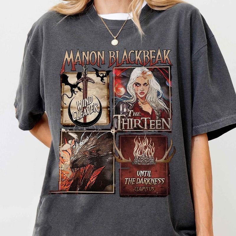 We Are The Thirteen Shirt From Now Until The Darkness Claims, Acotar Crescent City, Manon Blackbeak Throne Of Glass...