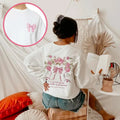 We Can Not Be Friends Ari Pink Coquette Bows Two-sided Crewneck Sweatshirt, Music Fans Tee, Gift for Her, Grande Fans...