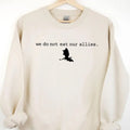 We Do Not Eat Our Allies Sweatshirt, Fourth Wing Shirt, Dragon Woman Shirt, Basgiath War College Tee, Book Lover Girl...
