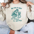 We Ride At Night Be Goneish By DawnishShirt And Sweatshirt, Raccoon Shirt And Sweatshirt, Funny Retro Shirt, Trash Panda...