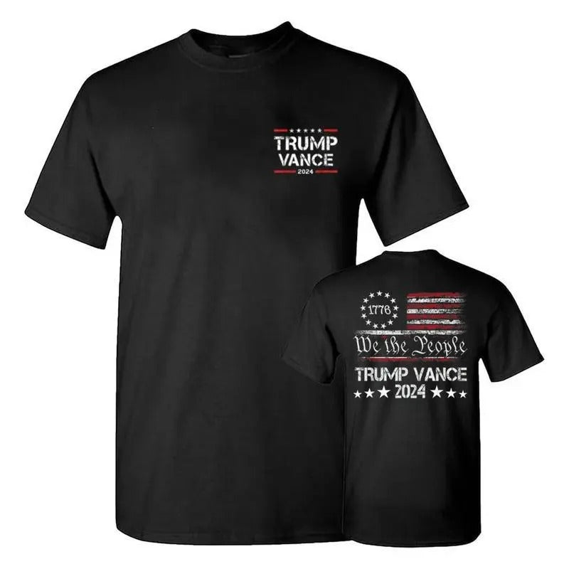 We The People Trump Vance 2024 Shirt, Trump Vance 2024 President Shirt, Trump Supporter Re-Election T-Shirt, Trump...