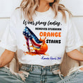 Wear Shoes Ladies Removes Stubborn Orange Stains Shirt, Kamal Harr1s Shirt Hoodie, Sweatshirt | RetroVerseTees.com