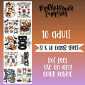 Wears Black Loves Halloween  DTF Transfer Gang Sheet, 22 x 60 T-Shirts, Hoodie, Sweatshirt | RetroVerseTees.com