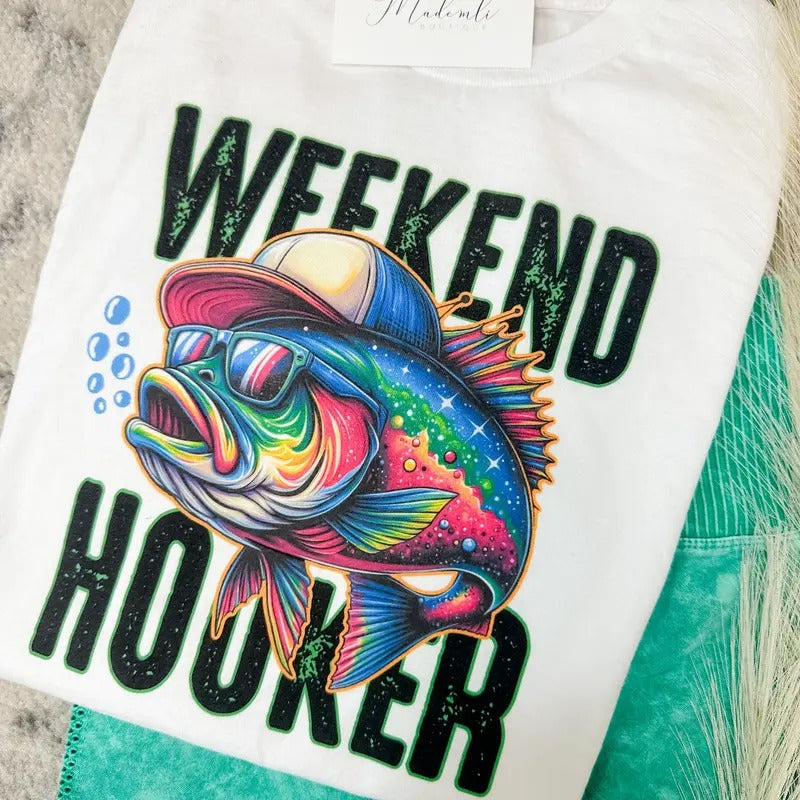 Weekend Hooker Graphic Top T-Shirts, Hoodie, Sweatshirt | RetroVerseTees.com