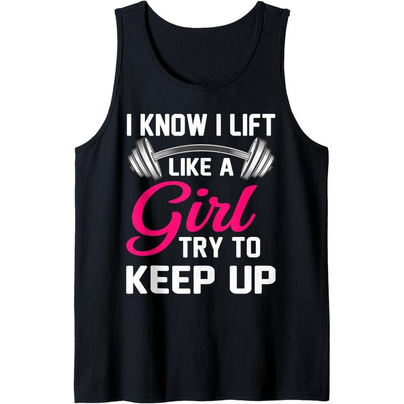 Weightlifting Lift Like A Girl Design Funny Power Lifting Tank Top Made in USA T-Shirts, Hoodie, Sweatshirt