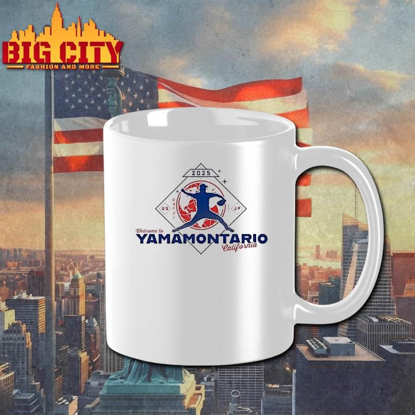 Welcome To Yamamontario California Most Valuable Player Us Jp 2025 Shirt