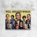 Well-Behave Woman Calendar 2025, Feminist Calendar 2025, Happy New Year Canlendar, Gift for Kamala Supporter T-Shirts,...