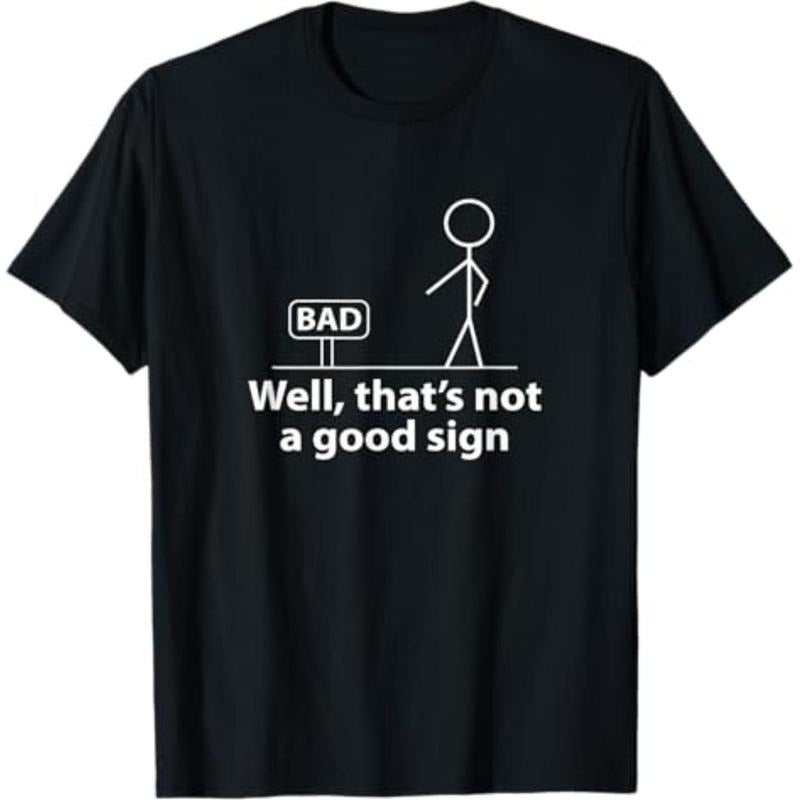 Well Thats Not WB shield Good Sign Funny Shirt for Men Funny Graphic T-Shirt Comfy Menswear Hoodie, Sweatshirt