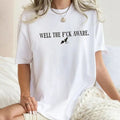 Well The F*Ck Aware Xaden Riorson Sweatshirt, Book Quote Hoodie, Xaden Shirt, Funny Bookish Crewneck, Violet Little...