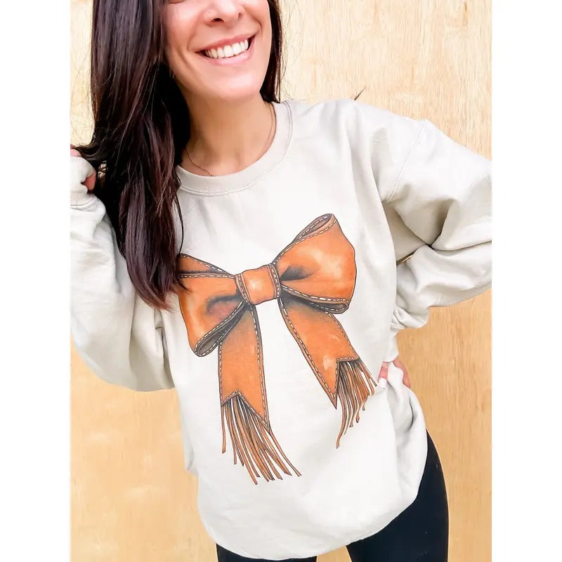 Western Bow Graphic Top T-Shirts, Hoodie, Sweatshirt | RetroVerseTees.com