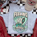 Western Feeling Lucky DTF Transfers - THIS IS NOT A SHIRT Hoodie, Sweatshirt | RetroVerseTees.com