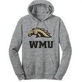 Western Michigan University Broncos Hooded Sweatshirt - Gray T-Shirts, Hoodie | RetroVerseTees.com