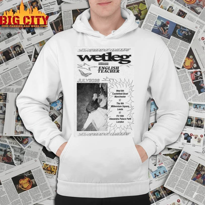 Wetleg July 2026 Tour Poster shirt