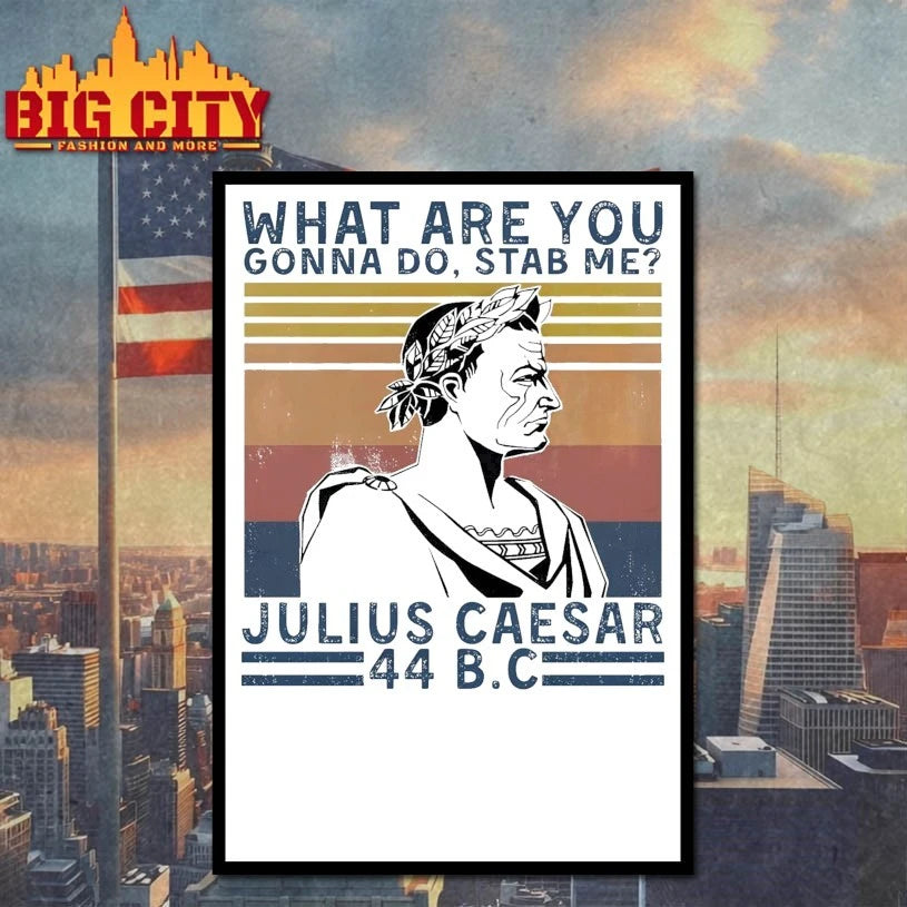 What Are You Gonna Do Stab Me Julius Caesar 44 BC vintage shirt