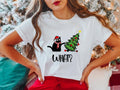 What Cat Christmas Shirt, Funny Black Cat T-Shirt, Cat Lover Gift Tee For Mother, Unisex Christmas Gift Shirt, Christmas...