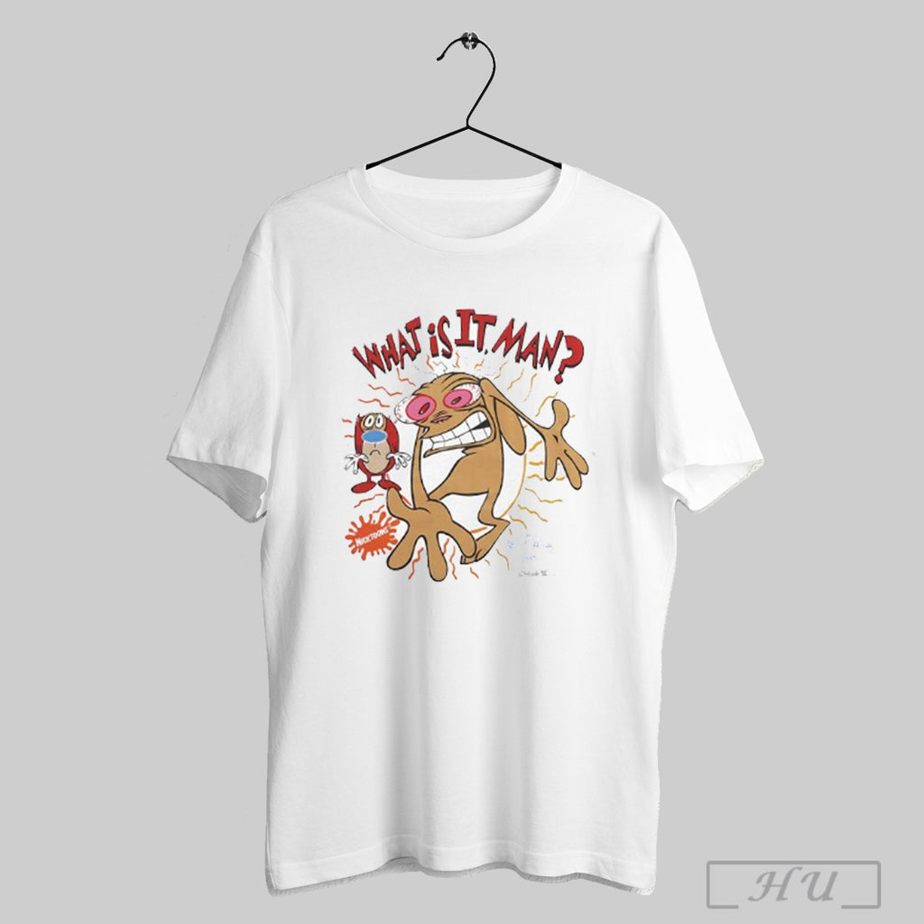 What Is It Man Cartoon Characters T Shirts