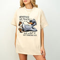 Whatever Life Throws At You Funny Sarcastic Shirt, Funny Duck Snarky Retro design Funny Adult  Shirt, Sarcastic sayings...