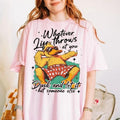 Whatever Life Throws At You Tshirt Sweatshirt, Funny Sarcastic Sayings, Funny Duck Sweatshirt, Unisex Sweater Pullover...