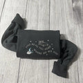 When we fall a sleep embroidered sweatshirt; Dream embroidery gift for her T-Shirts, Hoodie | RetroVerseTees.com