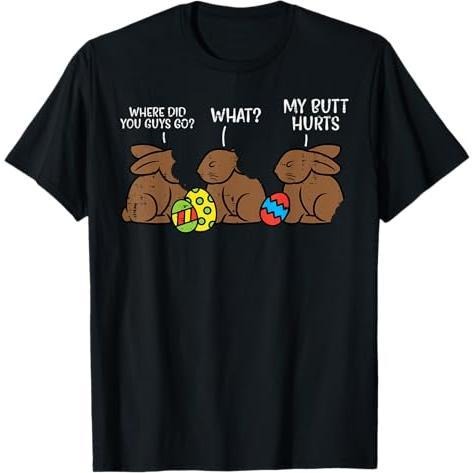 Where Did You Guys Spiky hair fighters Chocolate Bunny Funny Easter T-Shirt style 02 Hoodie, Sweatshirt | RetroVerseTees.com