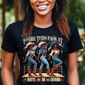 Where Them Fans At Shirt, Boots On The Ground T-shirt, County Western Dance Tees, Girl Grab Your Fans T-shirt, Western...