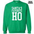 White - Santa's Favorite Ho Sweatshirt 'NLB' T-Shirts, Hoodie | RetroVerseTees.com