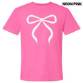 White Bow Coquette Puff Comfort Colors T-Shirt Hoodie, Sweatshirt | RetroVerseTees.com
