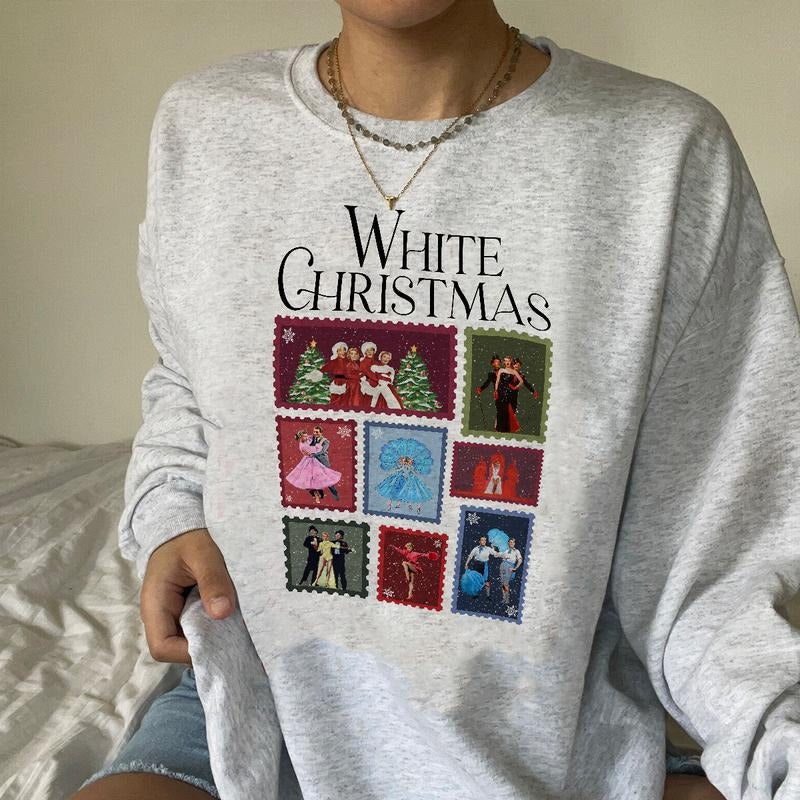 White Christmas Sweatshirt, Christmas Film Hoodie, White Christmas T-Shirt, Sisters Sisters Christmas Song Shirt,...