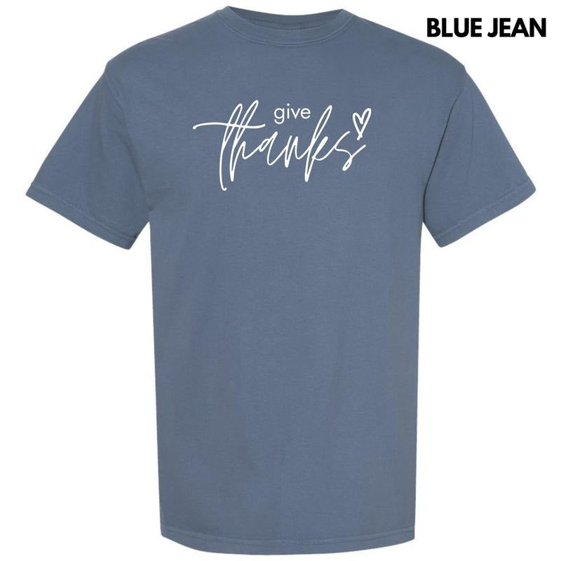 White Give Thanks Comfort Colors T-Shirt 'NLB' Hoodie, Sweatshirt | RetroVerseTees.com