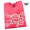 White Merry & Bright PUFF Sweatshirt T-Shirts, Hoodie | RetroVerseTees.com