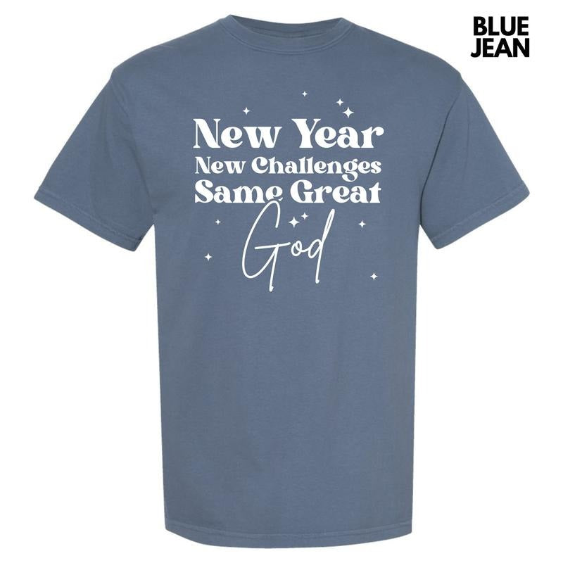 White New Year Same God Comfort Colors T-Shirt 'NLB' Hoodie, Sweatshirt | RetroVerseTees.com